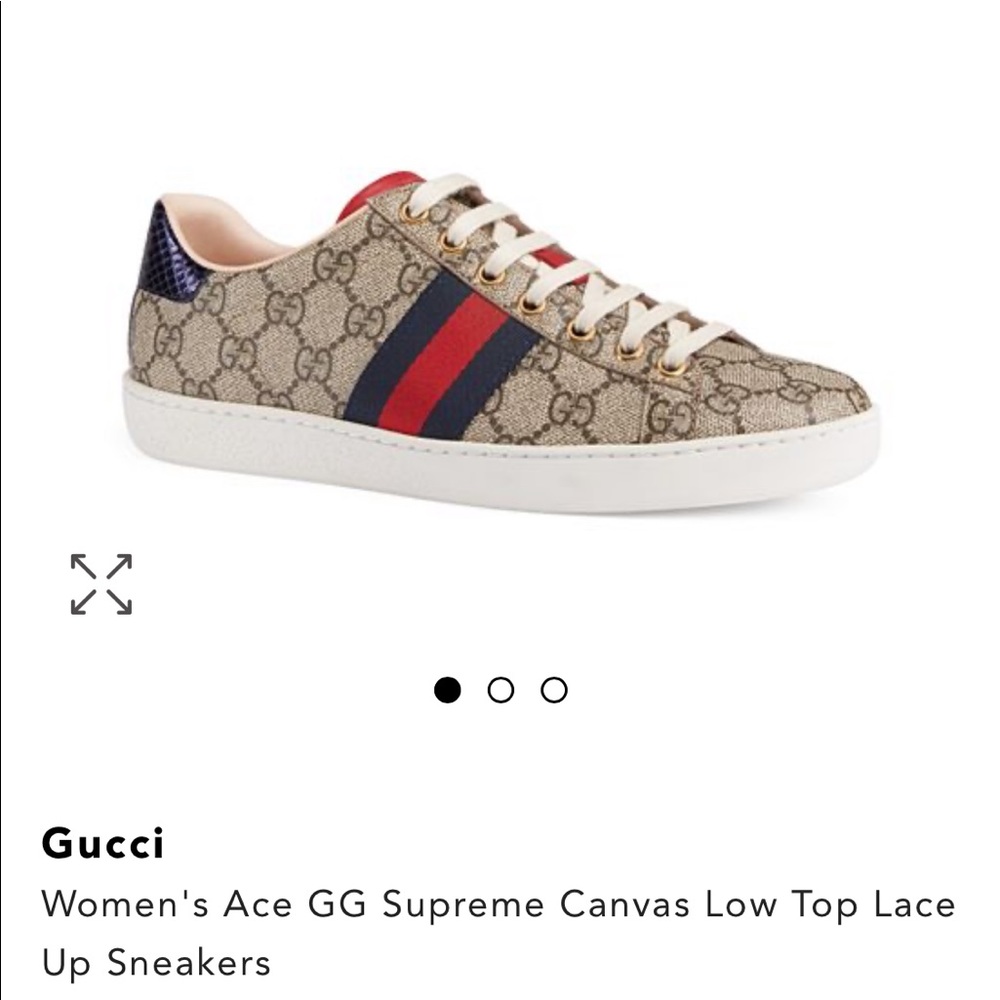 Gucci ace sneakers GG supreme